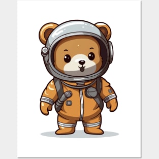 Astro bear Posters and Art